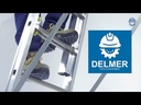 Delmer Reform Ladder 3x10 treden 2,9 m - 6,85 m 20,5 kg