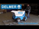 Elektrische Mini Dumper 4x4 Hydraulische kiepbak 8-10 werkuren