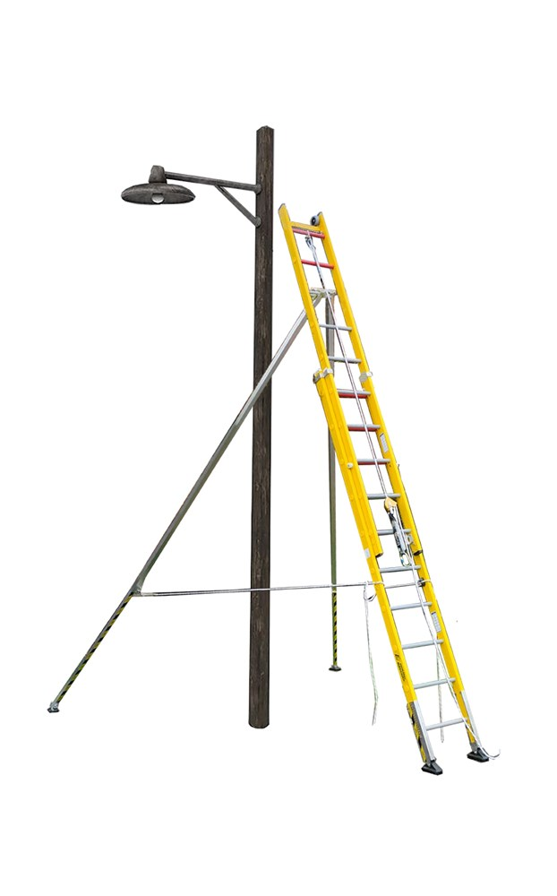 SVELT Fibrasafe 2-delige Self-supporting Extension ladder with anti-fall device (FSA) tot 6,01 m