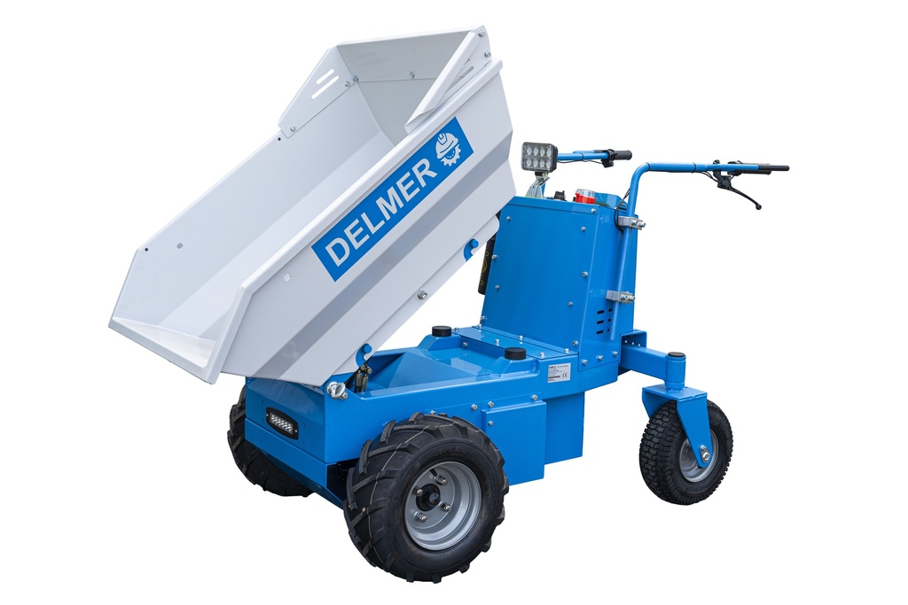 Electric Mini Dumper Hydraulic tipping 8 work hours (73 cm wide)