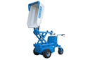 Electric Mini Dumper High-Tip Hydraulic tipper 8 working hours (73 cm wide)