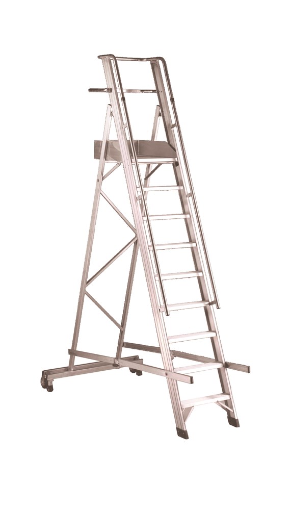 SVELT Castellana Mobile Platform stepladder 12 steps 3,16 m 44 kg