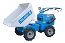 Elektrische Mini Dumper 4x4 Hydraulische kiepbak 8 werkuren (70 cm breed)