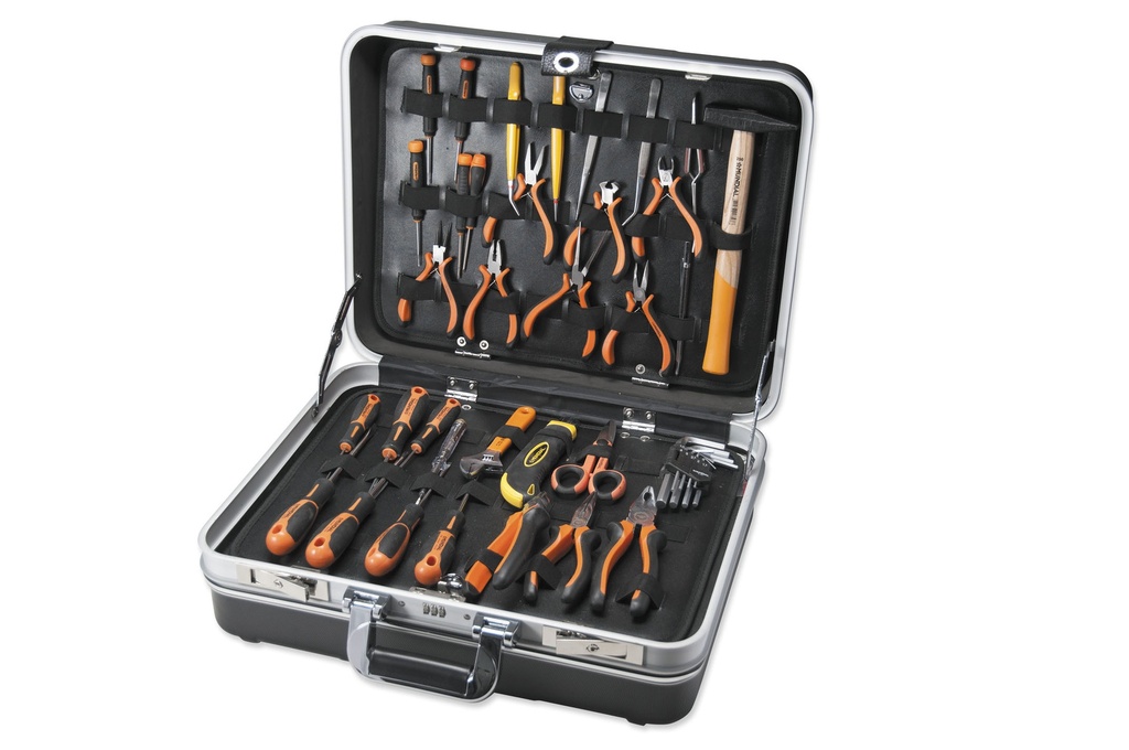 Mundial Case filled with 41 tools 2-panels