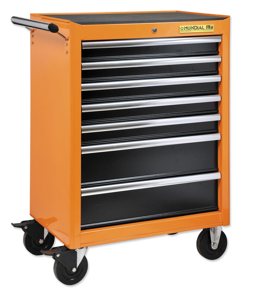 Mundial Tool Box with 7 Drawers and Rubber Top