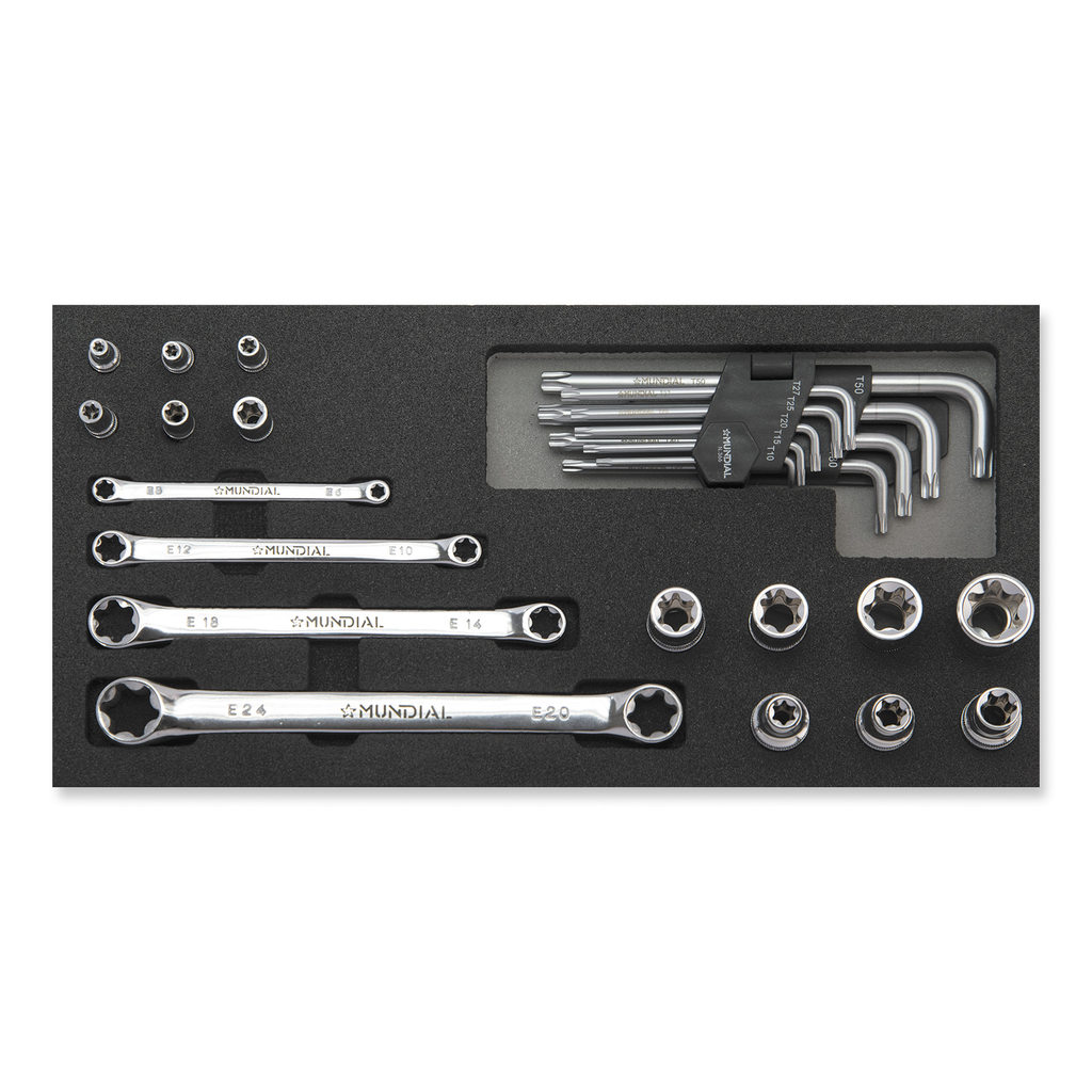 Mundial Module 20-piece Torx Wrench Set