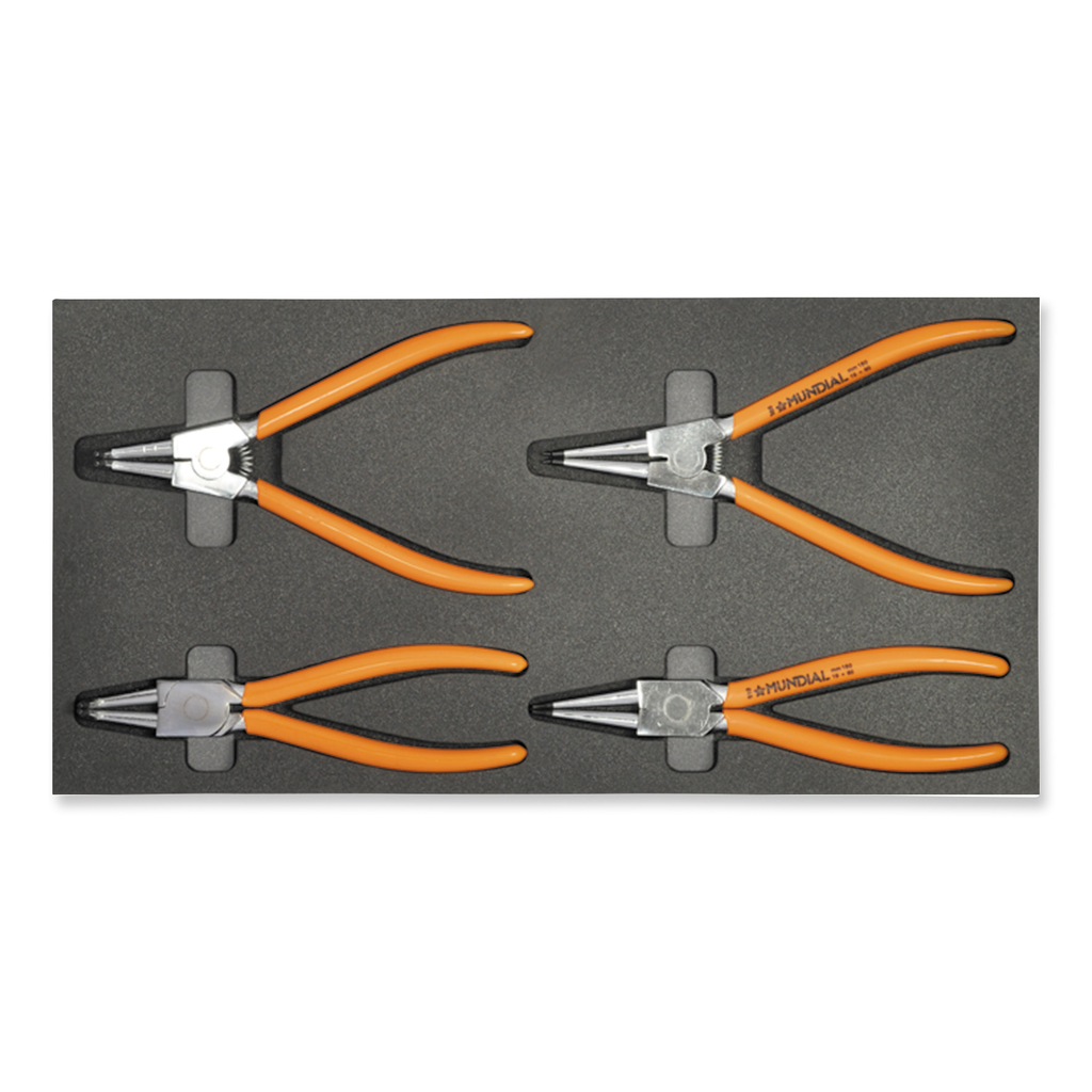 Mundial Module 4-piece Seeger Ring Pliers Set