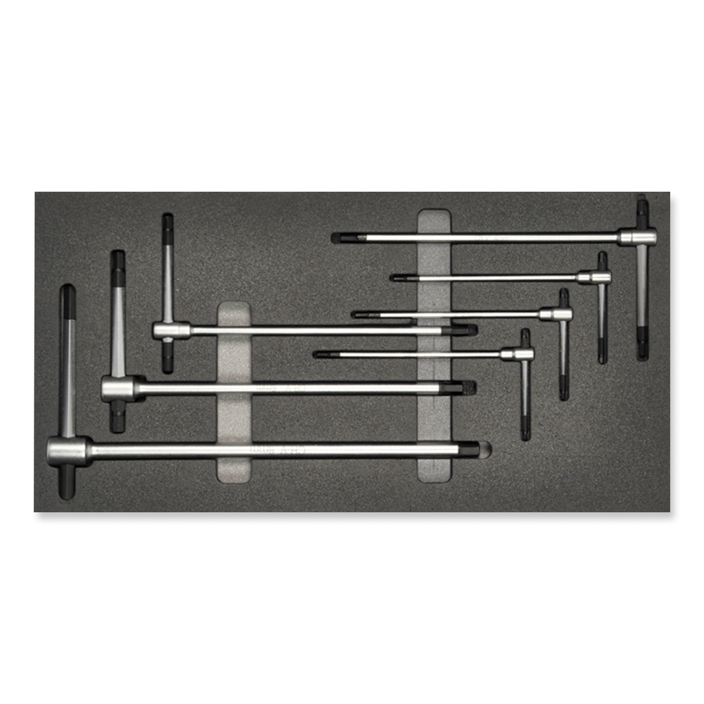 Mundial Module 7-piece three-head hex wrench set