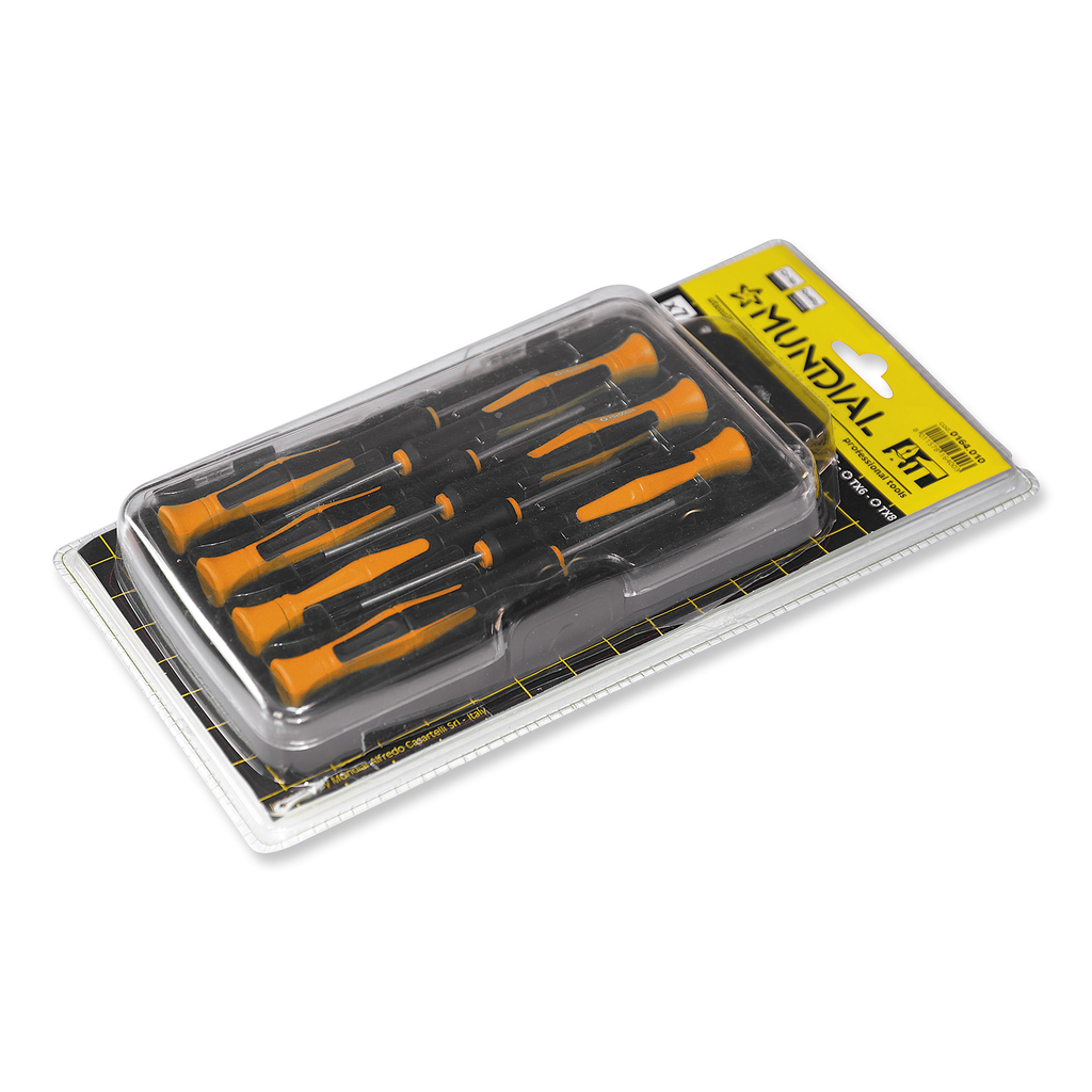 Mundial Set of 7 Screwdrivers for Electronics