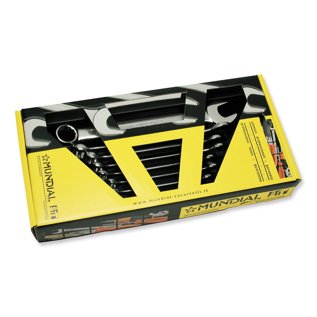 Mundial Set of 8 Combination Wrenches in Box