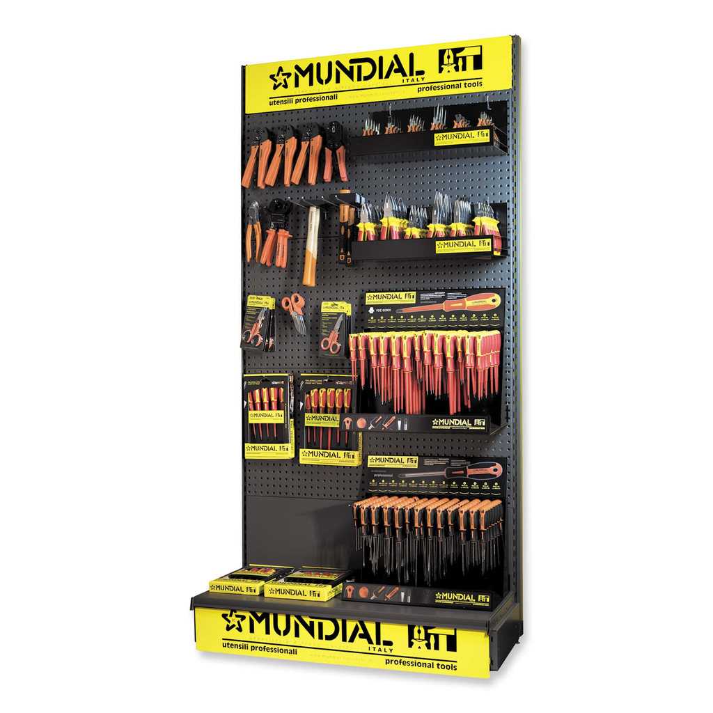 Mundial Display stand with 341 Tools - ELECTRIC