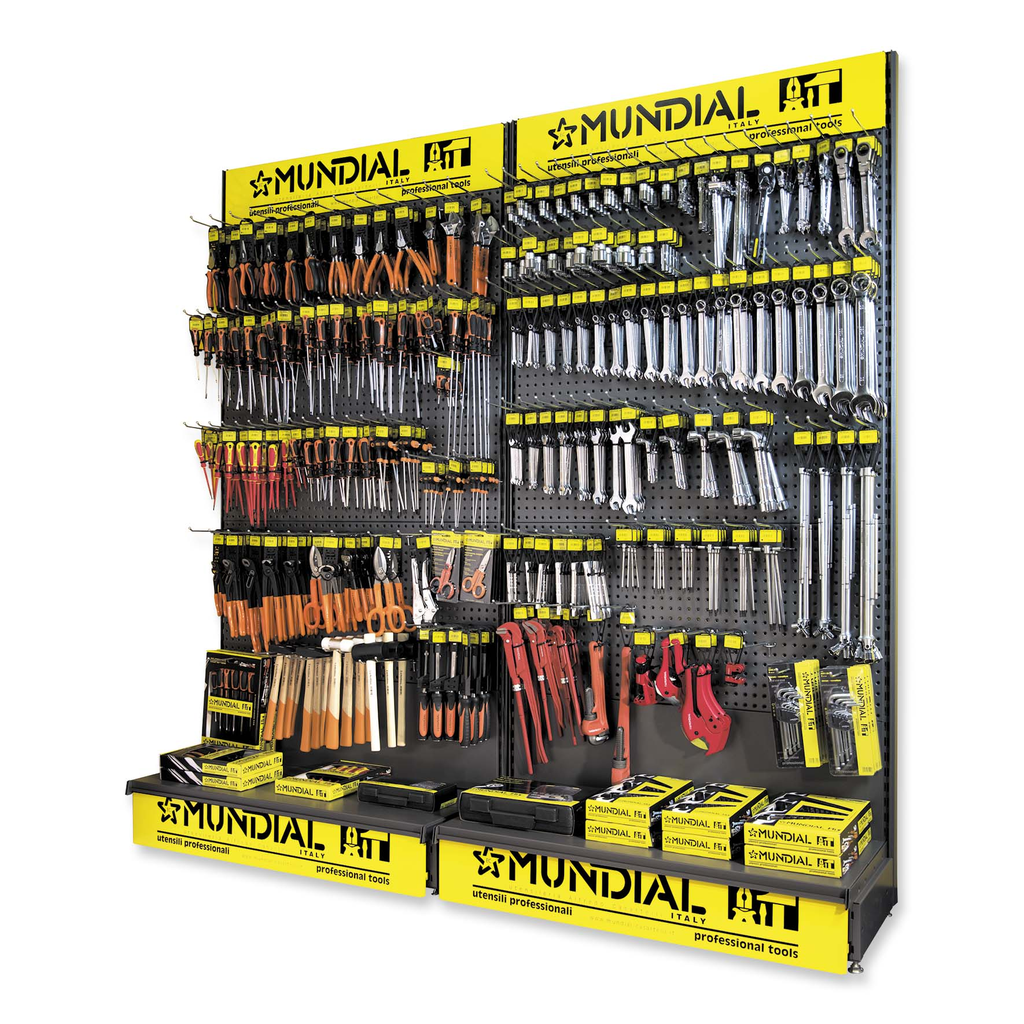 Mundial Display stand with 1116 Tools - Self-service