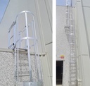 SVELT Cage ladder in individual modules up to 20 metres