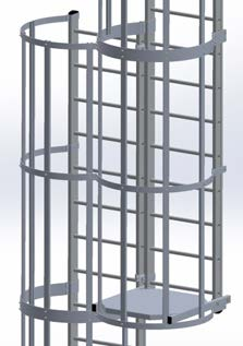 SGMSDOP - SVELT Rustbordes (middendeel) 2240 mm