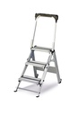 SVELT Record Foldable Pro-stepladder with Guardrail 3 to 5 steps