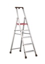 SVELT Marea Stepladder 5 extra-wide steps 1,12 m 6 kg