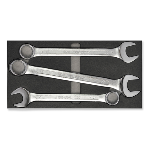 [1815-050] Mundial Module 3-piece large combination wrenches