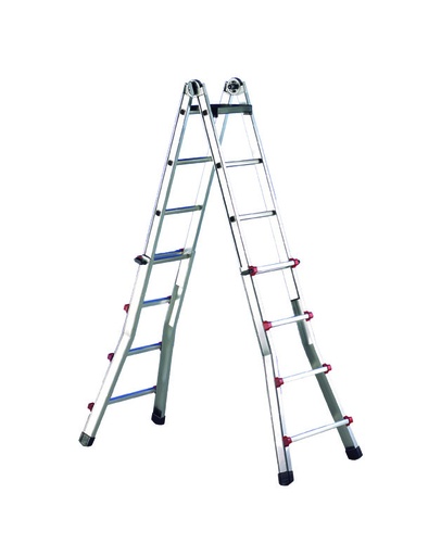 SVELT Scalissima Telescopic multipurpose ladder 6+6 t/m 12+12