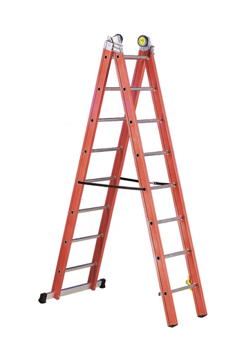 SVELT V2 2-delige Glasvezel Reform Ladder 8 t/m 16 sporten