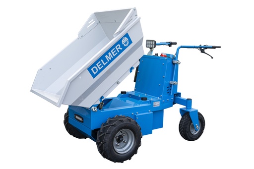 [EMD500S] Elektrische Mini Dumper Hydraulische kiepbak 8 werkuren (73 cm breed)